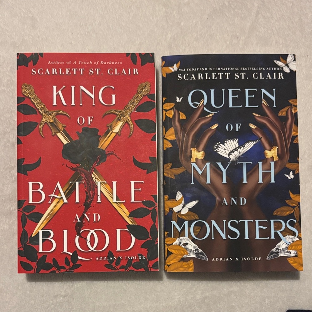 Indigo Red and Black Book Set